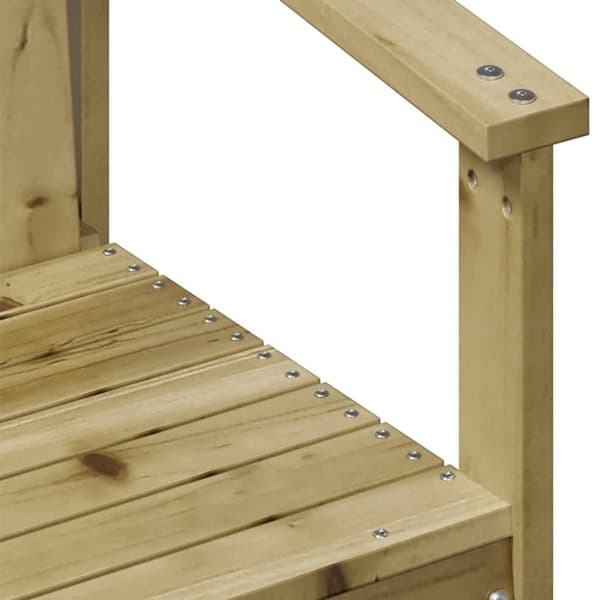 vidaXL havestol 62x56x77 cm imprægneret fyrretræ
