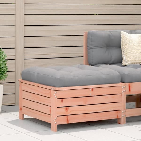 vidaXL Hagefotskammel 62x63,5x32 cm heltre furu