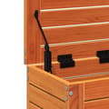 Pikkukuva 8 / 10: vidaXL Ulkorahi vahanruskea 62x31,5x52 cm täysi mänty