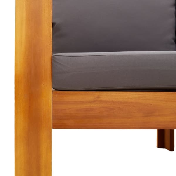 vidaXL Hagesofastol med puter heltre akasie