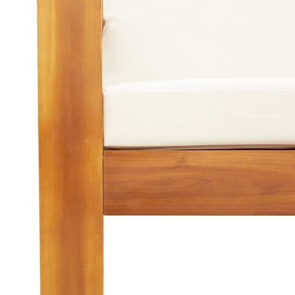 vidaXL Hagesofastol med puter heltre akasie