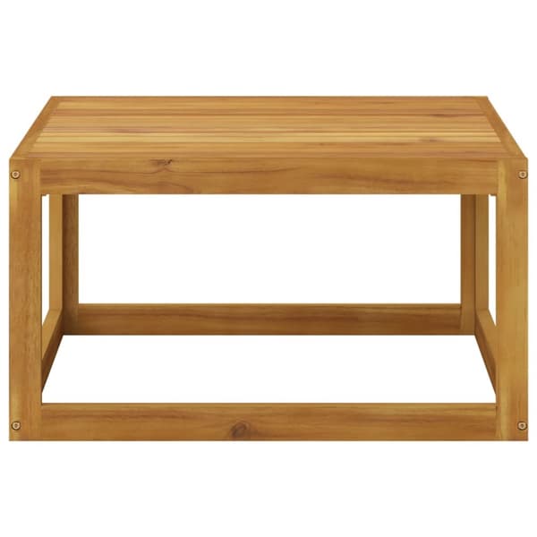 vidaXL Soffbord 68x68x29 cm massivt akaciaträ - Moduler till utomhussoffa