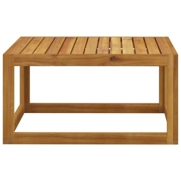 vidaXL Soffbord 68x68x29 cm massivt akaciaträ - Moduler till utomhussoffa