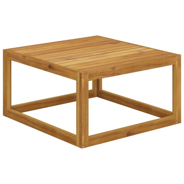vidaXL Soffbord 68x68x29 cm massivt akaciaträ -  Moduler till utomhussoffa
