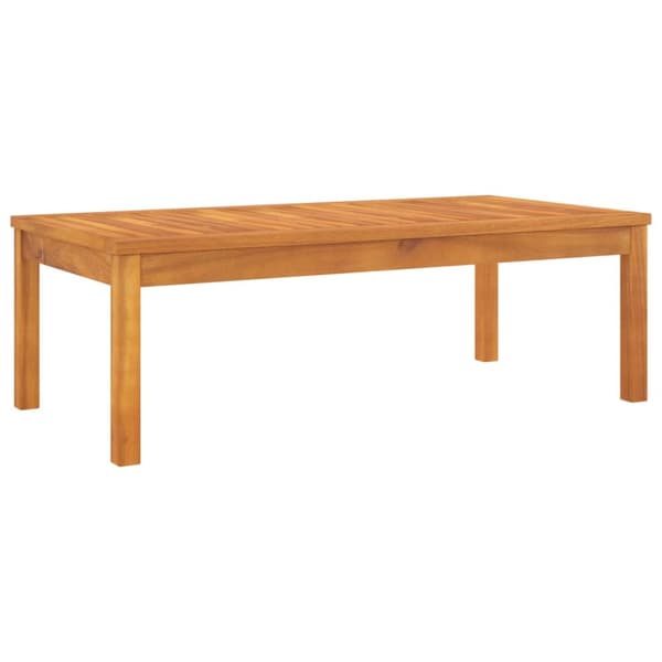 vidaXL sofabord 100x50x33 cm massivt akacietræ -  Enheder til udendørs modulsofa