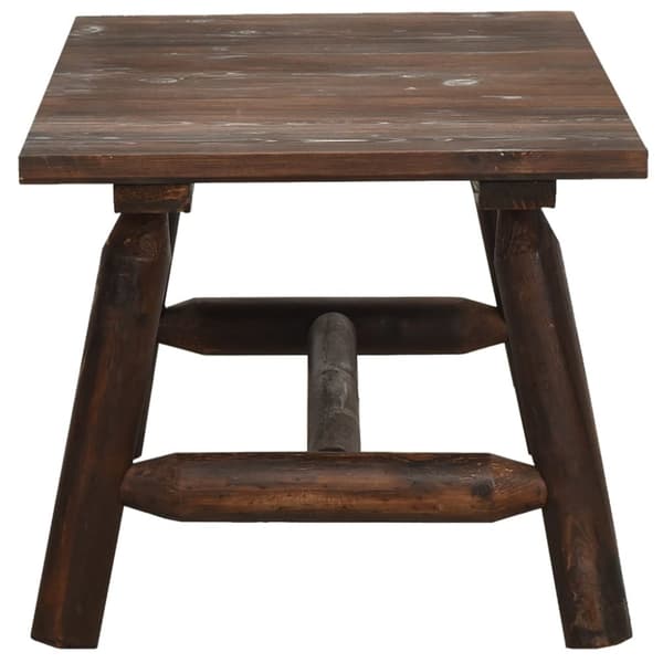 vidaXL sofabord 90x50x41 cm massivt grantræ - Enheder til udendørs modulsofa