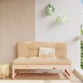 Miniatyrbillede 1 af 8: vidaXL midtermodul til havesofa 120x80 cm massivt fyrretræ -  Enheder til udendørs modulsofa