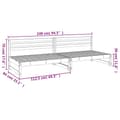 Miniatyrbillede 9 af 9: vidaXL midtermoduler til havesofa 2 stk. 120x80 cm massivt fyr grå -  Enheder til udendørs modulsofa