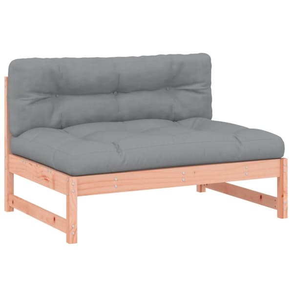 The Living Store midtermodul til sofa 120x80 cm massivt douglasgran -  Enheder til udendørs modulsofa