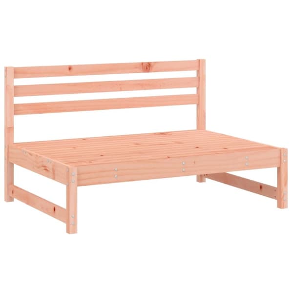 The Living Store midtermodul til sofa 120x80 cm massivt douglasgran -  Enheder til udendørs modulsofa