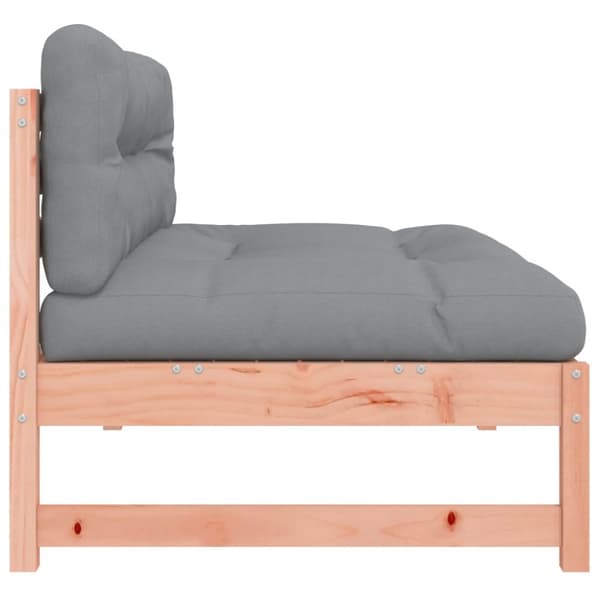 The Living Store midtermodul til sofa 120x80 cm massivt douglasgran -  Enheder til udendørs modulsofa