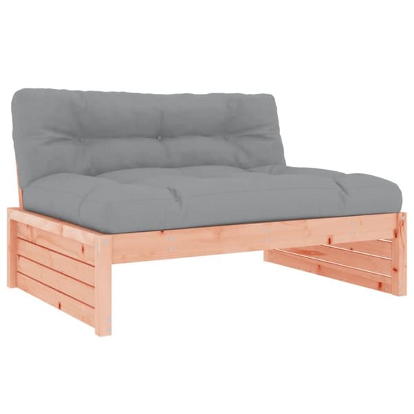 The Living Store Mittensoffa 120x80 cm massivt douglasträ - Moduler till utomhussoffa