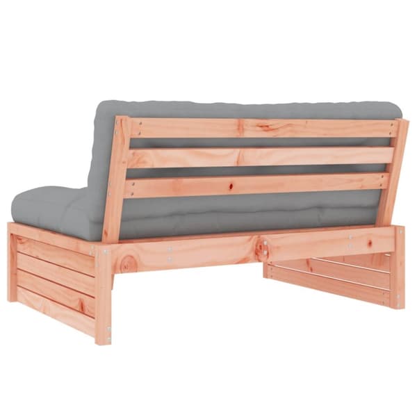 The Living Store Mittensoffa 120x80 cm massivt douglasträ - Moduler till utomhussoffa
