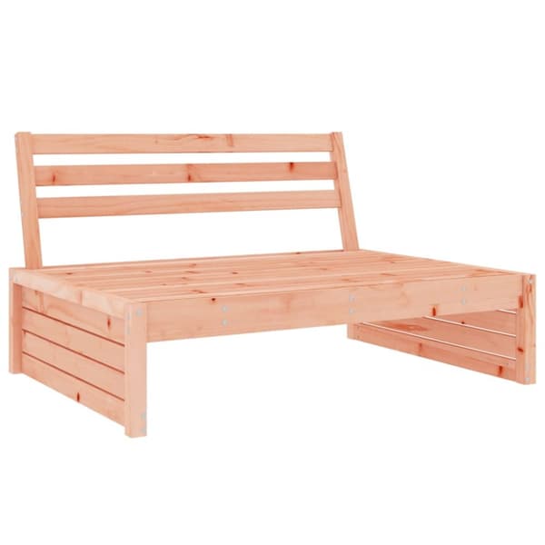 The Living Store Mittensoffa 120x80 cm massivt douglasträ - Moduler till utomhussoffa