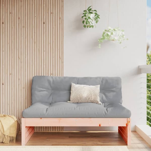 The Living Store Mittensoffa 120x80 cm massivt douglasträ - Moduler till utomhussoffa