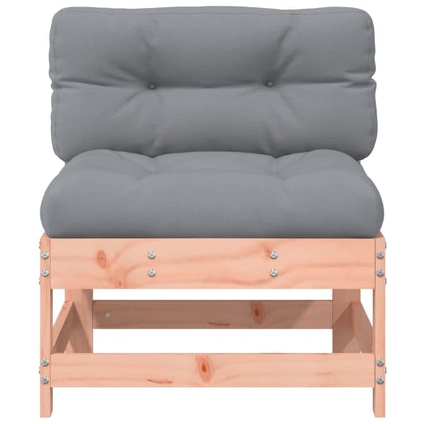 The Living Store Keskisohvat tyynyillä 2 kpl täysi douglaskuusi -  Ulkotilan Sohvayksikön Osat