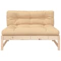 Miniatyrbild 5 av 10: The Living Store Mittensoffa 120x80 cm massiv furu -  Moduler till utomhussoffa