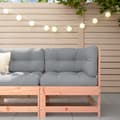 Miniatyrbillede 2 af 10: The Living Store hjørnemodul med hynder massivt douglasgran -  Enheder til udendørs modulsofa