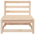 Pikkukuva 6 / 10: The Living Store Käsinojaton puutarhansohva 2 kpl 70x70x67 cm täysi mänty -  Ulkotilan Sohvayksikön Osat