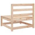 Pikkukuva 8 / 10: The Living Store Käsinojaton puutarhansohva 2 kpl 70x70x67 cm täysi mänty -  Ulkotilan Sohvayksikön Osat