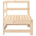 Miniatyrbillede 4 af 8: The Living Store hjørnemodul til havesofa massivt fyrretræ -  Enheder til udendørs modulsofa