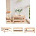 Miniatyrbillede 1 af 8: The Living Store haveskammel massivt fyrretræ -  Enheder til udendørs modulsofa