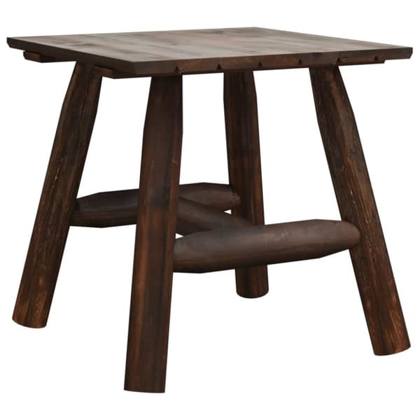 Moduler till utomhussoffa - Living Sidobord 49x49x50 cm massivt granträ