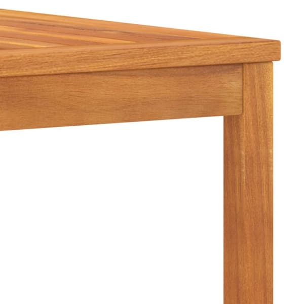 Enheder til udendørs modulsofa - Living sofabord 100x50x33 cm massivt akacietræ