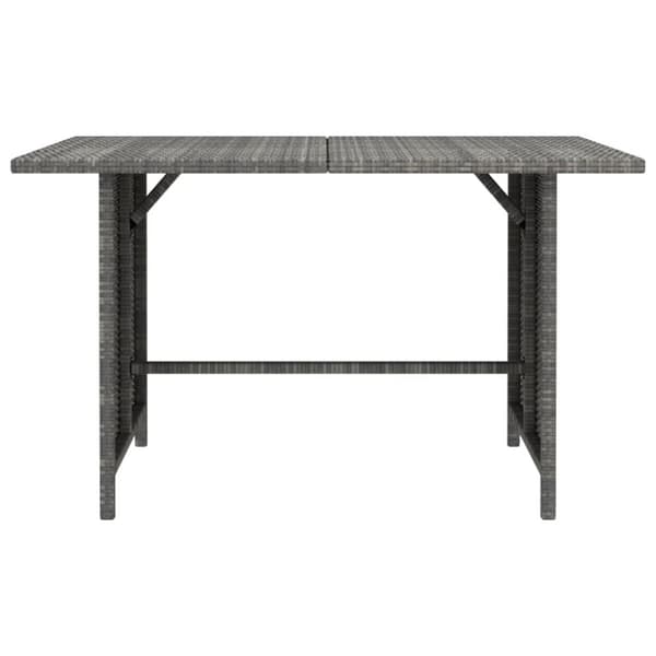Enheder til udendørs modulsofa - Living havebord 110x70x65 cm polyrattan grå