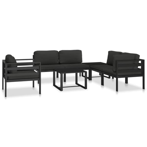 Enheder til udendørs modulsofa - Living sofabord aluminium antracitgrå