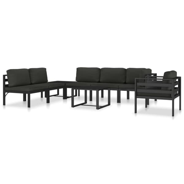 Enheder til udendørs modulsofa - Living sofabord aluminium antracitgrå