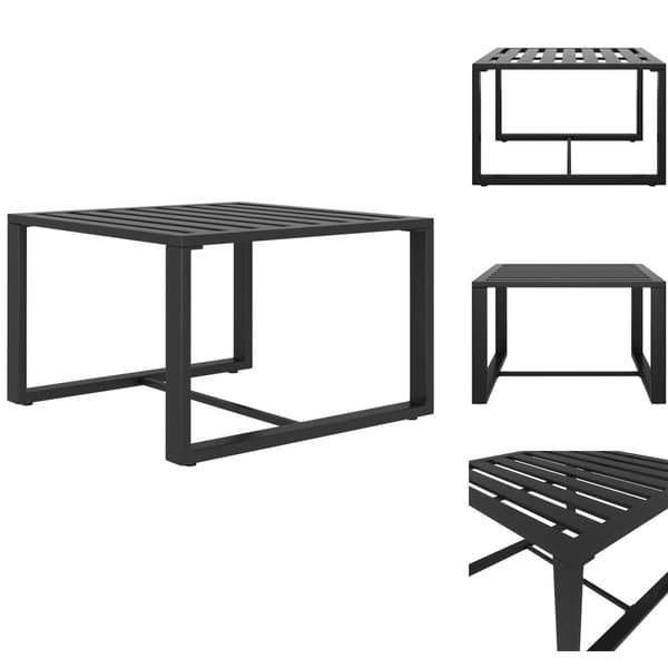 Enheder til udendørs modulsofa - Living sofabord aluminium antracitgrå