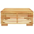 Miniatyrbillede 4 af 7: Enheder til udendørs modulsofa - Living sofabord til haven 69,5x69,5x31 cm massivt teaktræ