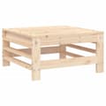 Miniatyrbillede 8 af 11: Enheder til udendørs modulsofa - Living fodskammel til haven 2 stk. med hynder massivt fyrretræ