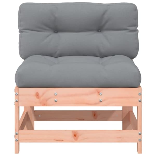Moduler till utomhussoffa - Living Mittensoffa med dynor granträ