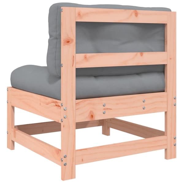 Moduler till utomhussoffa - Living Mittensoffa med dynor granträ