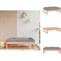 Miniatyrbillede 1 af 10: Enheder til udendørs modulsofa - Living udendørs fodskammel 120x80 cm massivt douglasgran