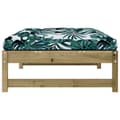 Miniatyrbillede 6 af 10: Enheder til udendørs modulsofa - Living udendørs fodskammel 120x80 cm imprægneret fyrretræ