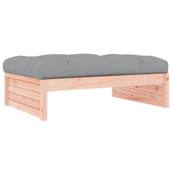 Enheder til udendørs modulsofa - Living udendørs fodskammel 120x80 cm massivt douglasgran
