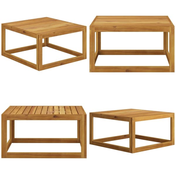 Sofabord 68x68x29 cm massivt akacietræ - Sofabord - Sofaborde - Home & Living