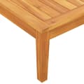 Miniatyrbild 8 av 9: Trädgårdsbänk med bord mörkgrå kuddar massivt akaciaträ - Trädgårdsbänk - Trädgårdsbänkar - Home & Living