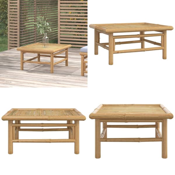 Havebord 65x55x30 cm bambus - Havebord - Haveborde - Home & Living