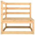 Miniatyrbild 4 av 11: Trädgårdssoffa 2-sits med dynor massiv furu - 2-sits Soffa - 2-sits Soffor - Home & Living