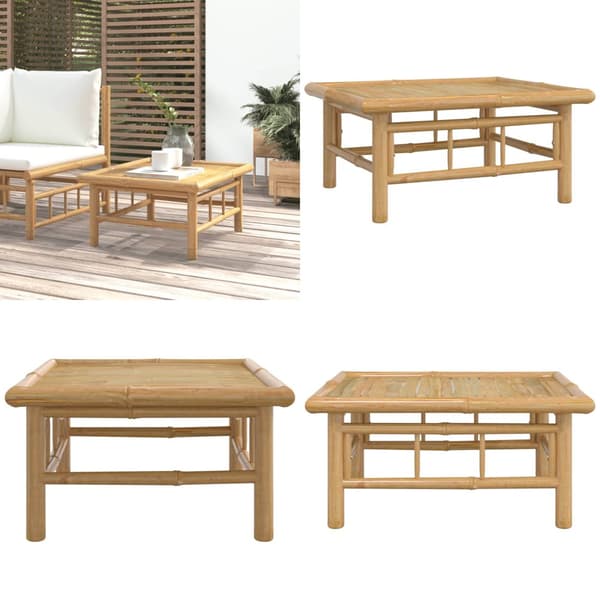 Havebord 65x55x30 cm bambus - Havebord - Haveborde - Home & Living