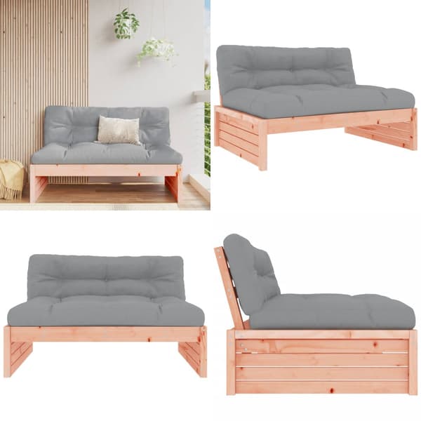 Midtermodul til sofa 120x80 cm massivt douglasgran - Midtermodul Til Havesofa - Midtermoduler Til Havesofa - Home & Living