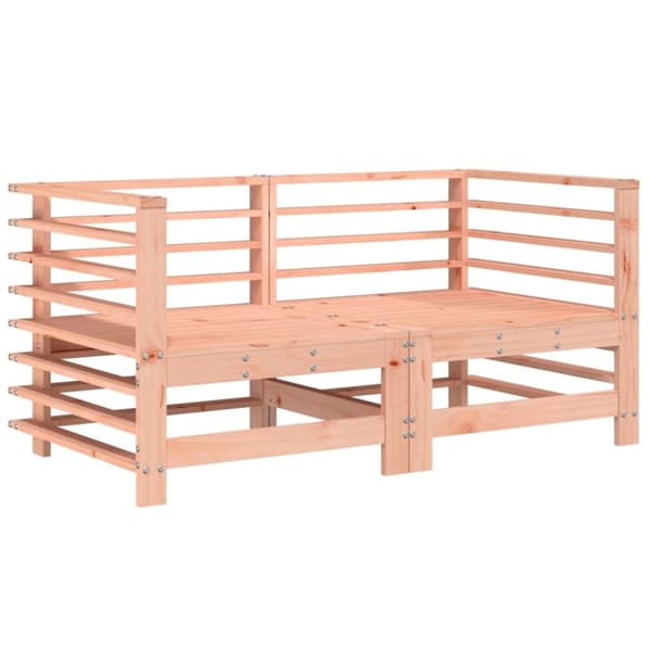 Hjørnemoduler til sofa 2 stk. Med hynder massivt douglasgran - Hjørnemodul - Hjørnemoduler - Home & Living