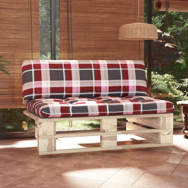 Mittensektion till pallsoffa impregnerad furu