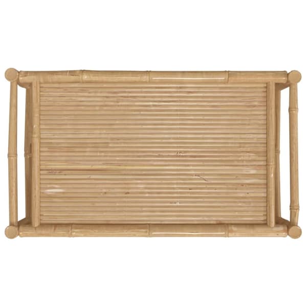 Trädgårdsbord 100x55x33 cm bambu
