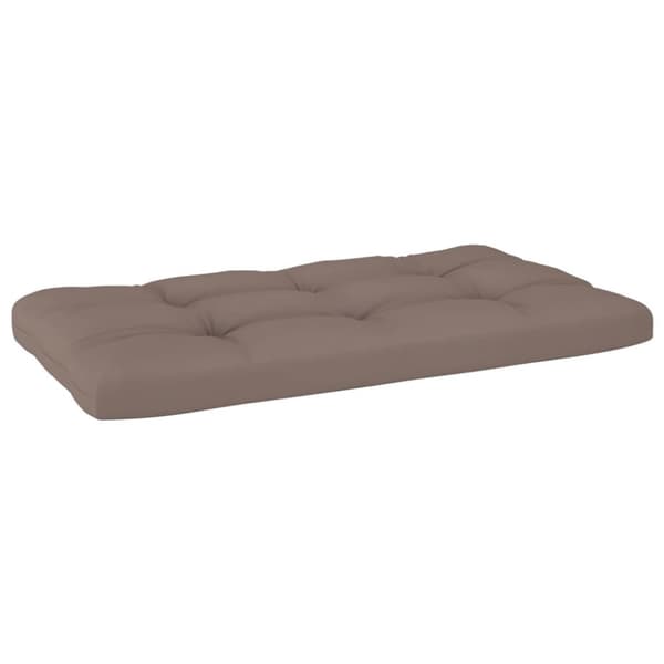Mittensektion till pallsoffa vit impregnerad furu