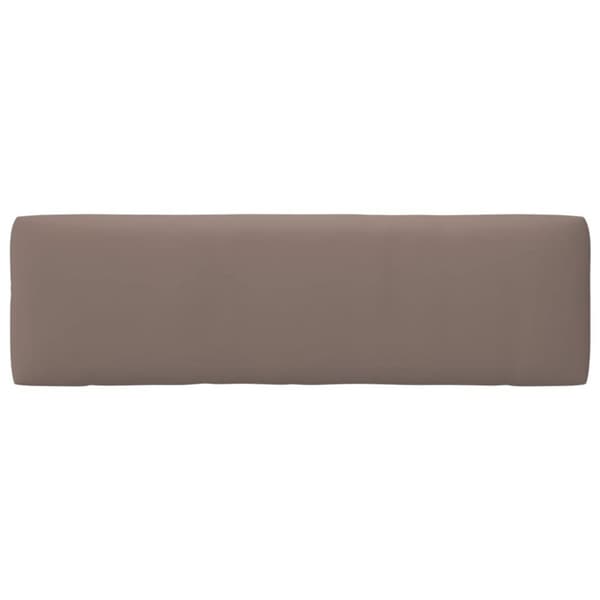 Mittensektion till pallsoffa vit impregnerad furu